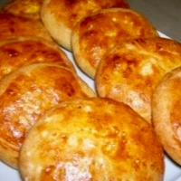 HOMEMADE KETE-BREAD (STUFFED BREAD WITH FRIED FLOUR AND WALNUT)